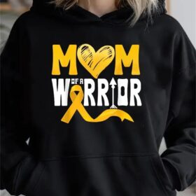 Mom of a Warrior Hoodie